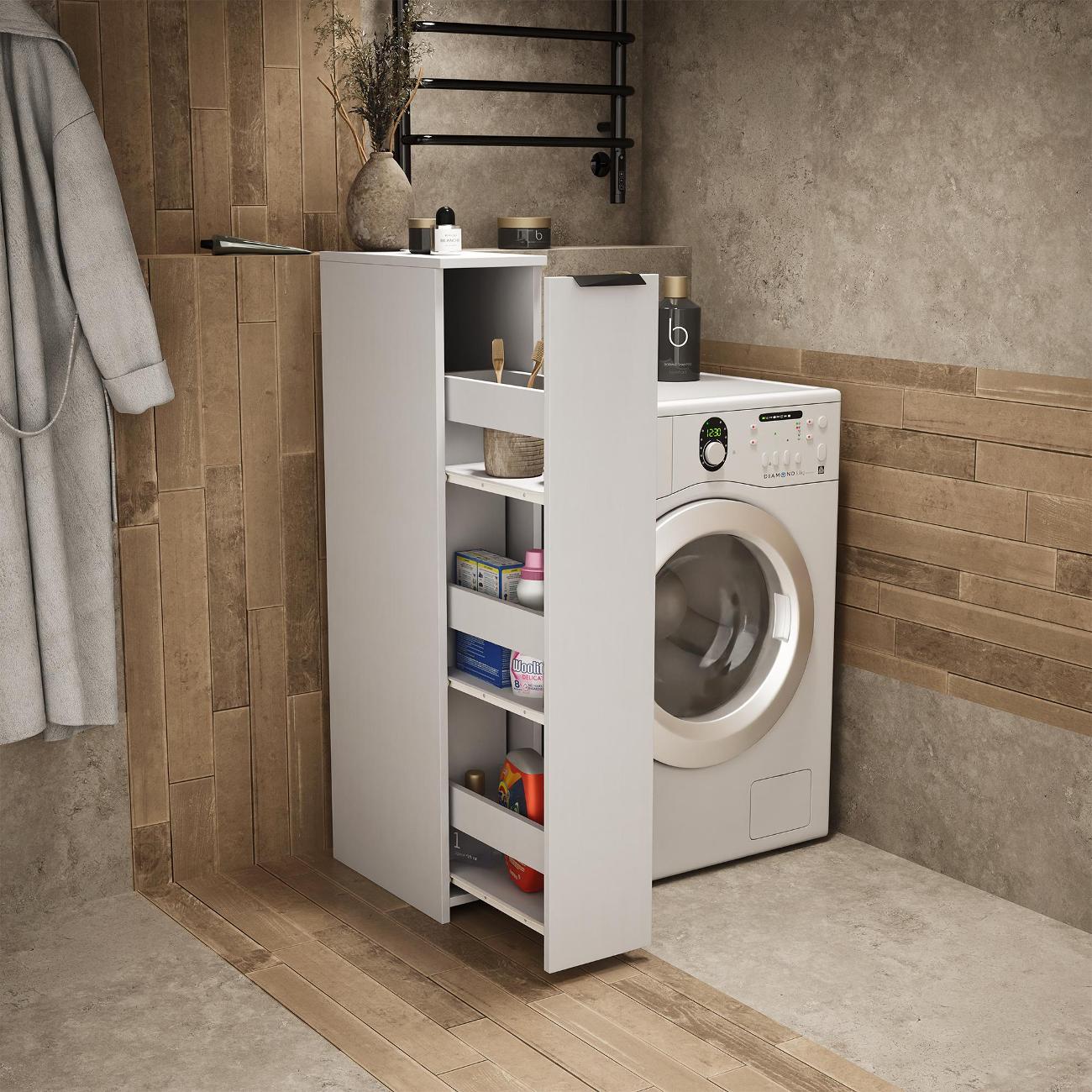 Тумба MFMaster Витто-159 белый