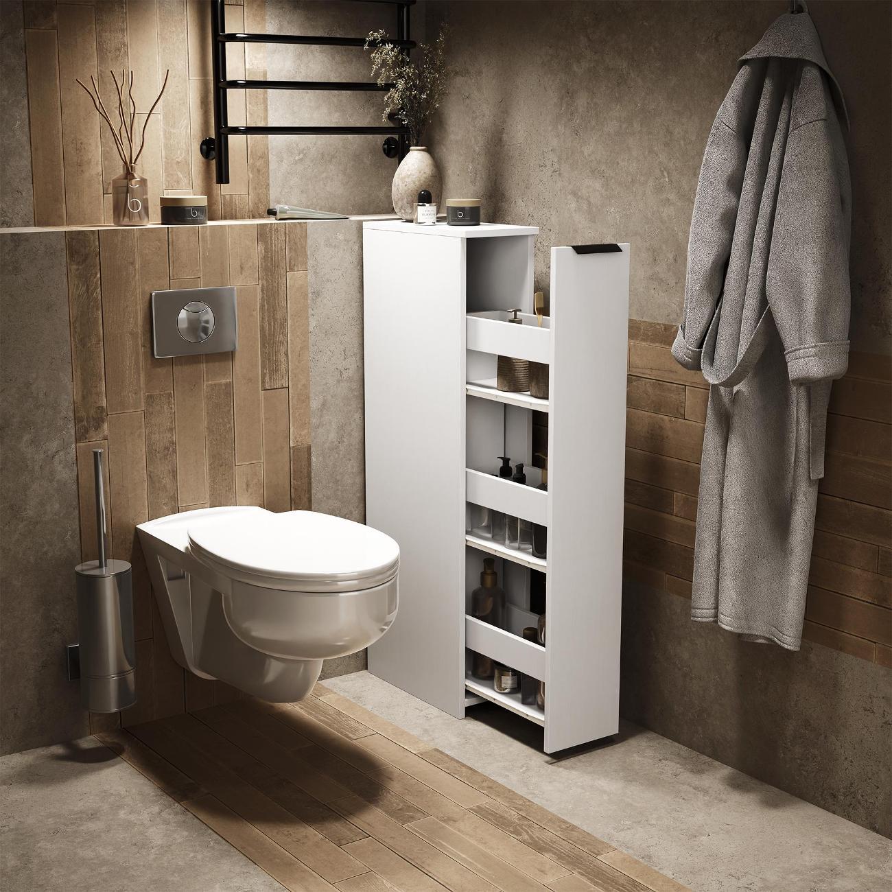 Тумба MFMaster Витто-159 белый