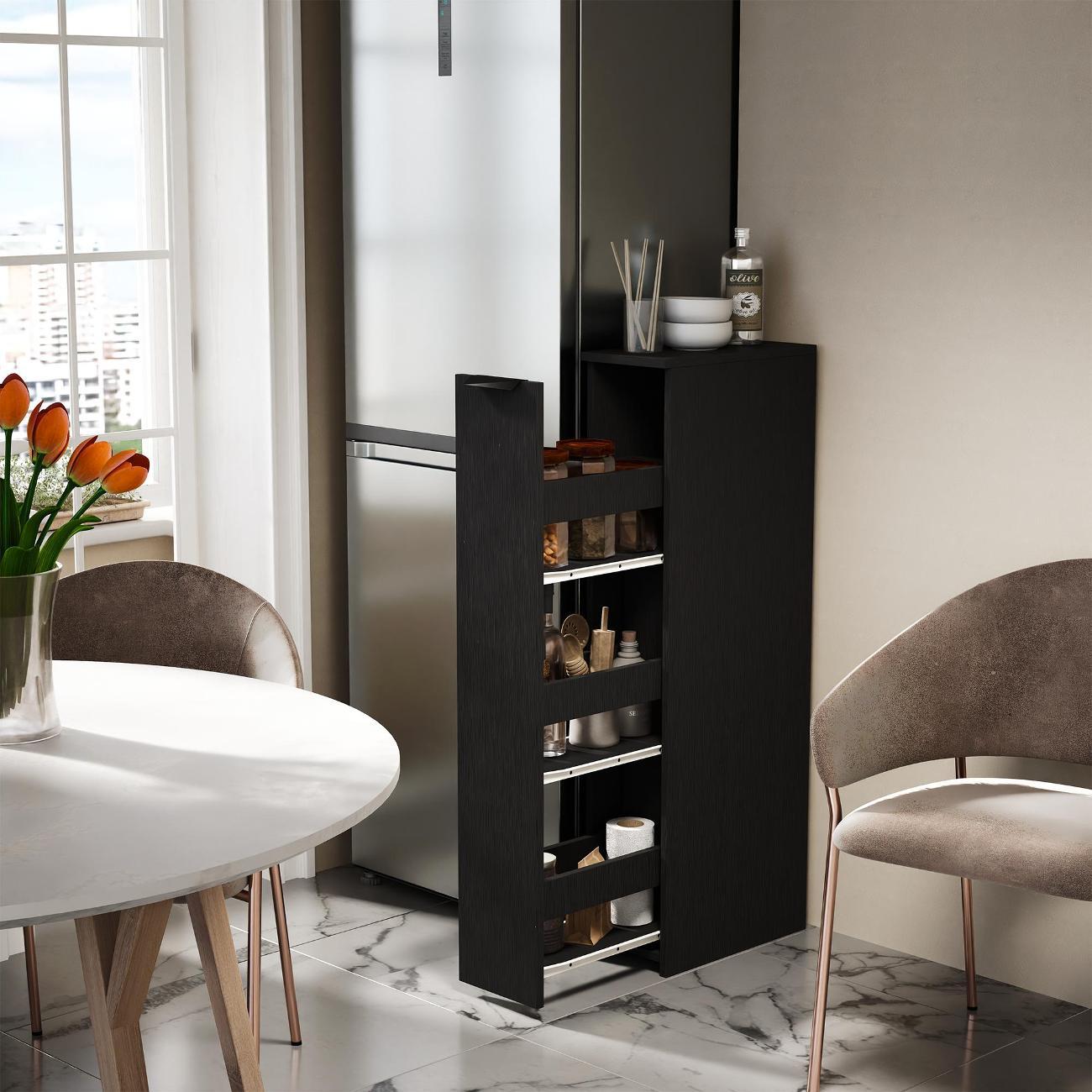 Тумба MFMaster Витто-159 черный