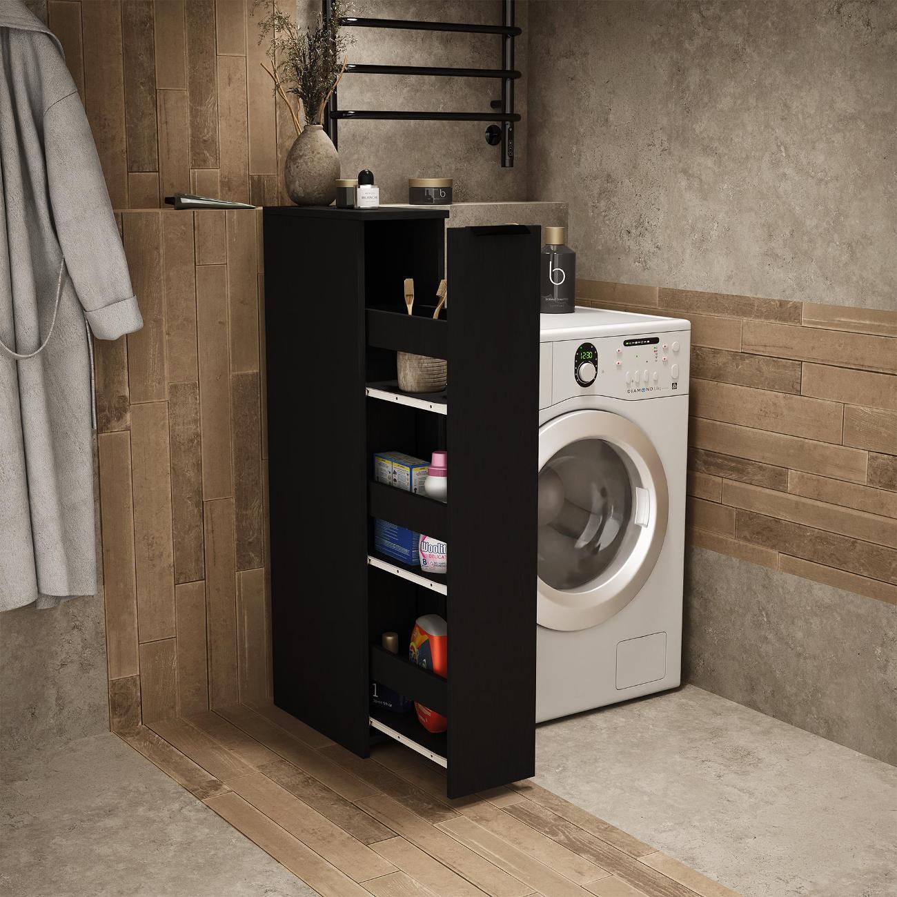 Тумба MFMaster Витто-159 черный