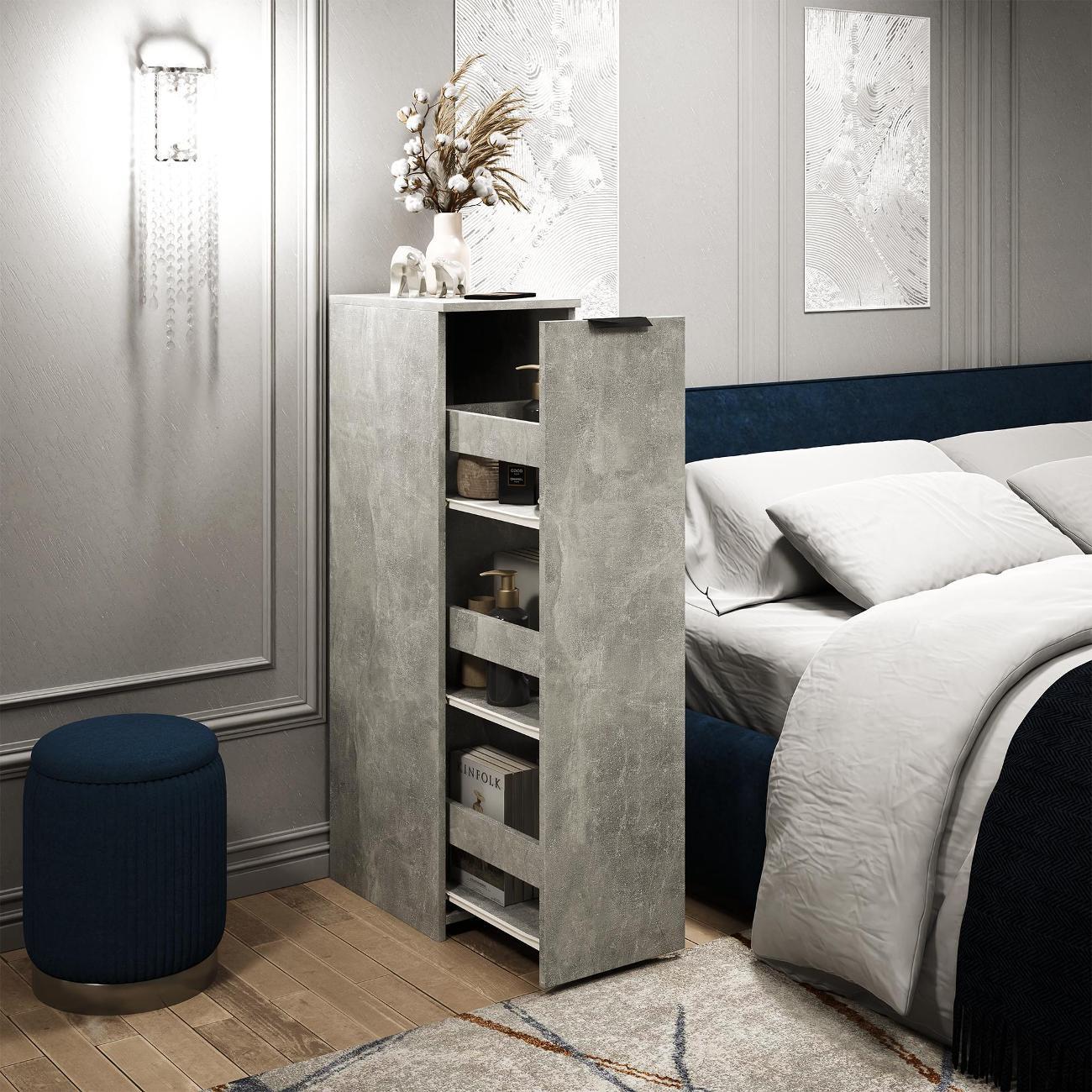 Тумба MFMaster Витто-187 бетон