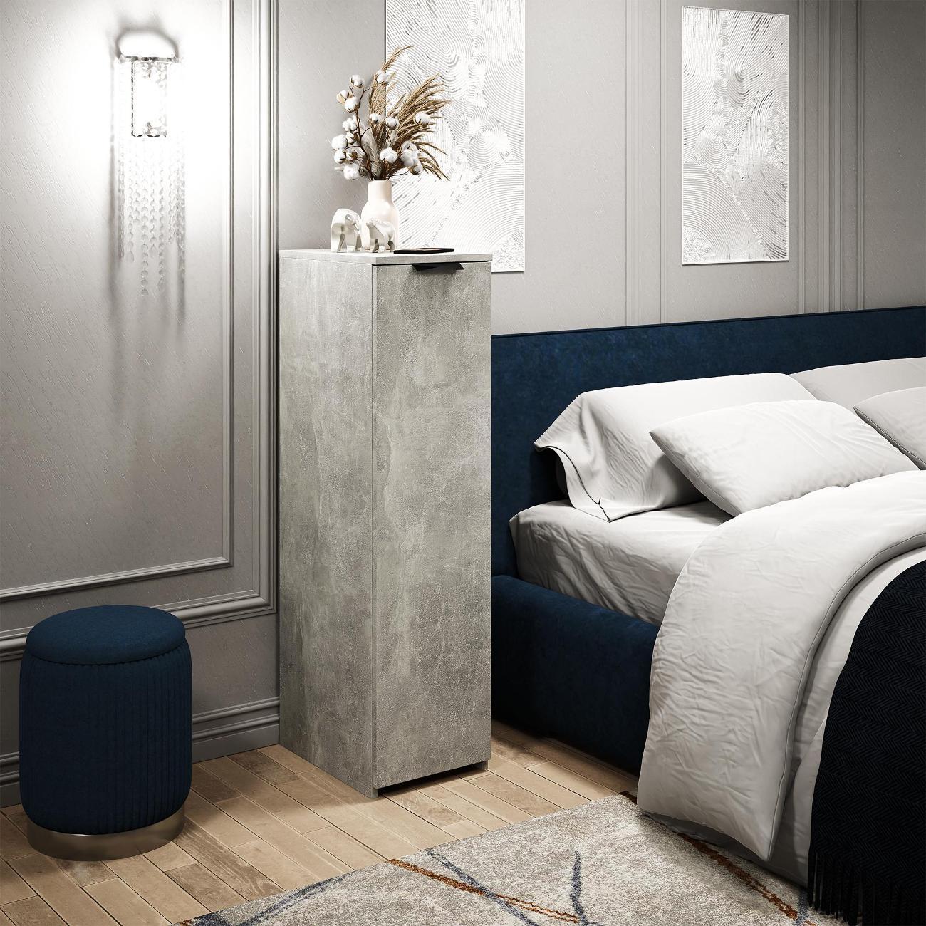 Тумба MFMaster Витто-187 бетон