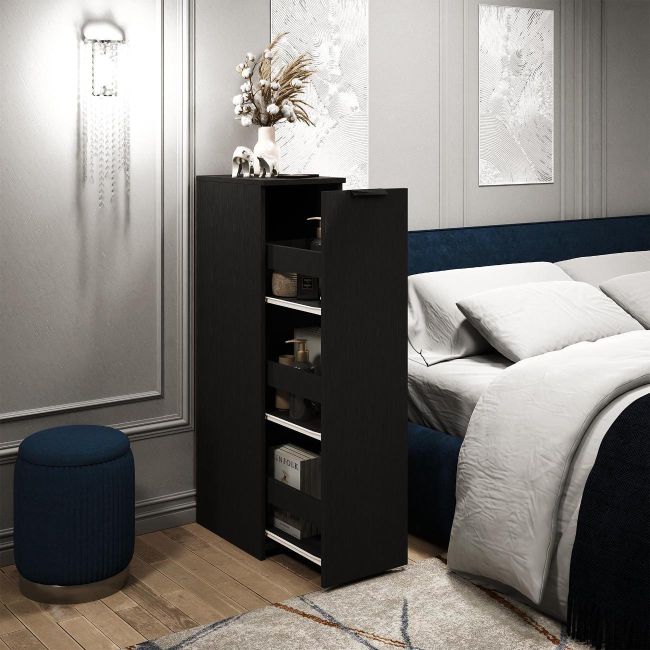 Тумба MFMaster Витто-187 чёрный