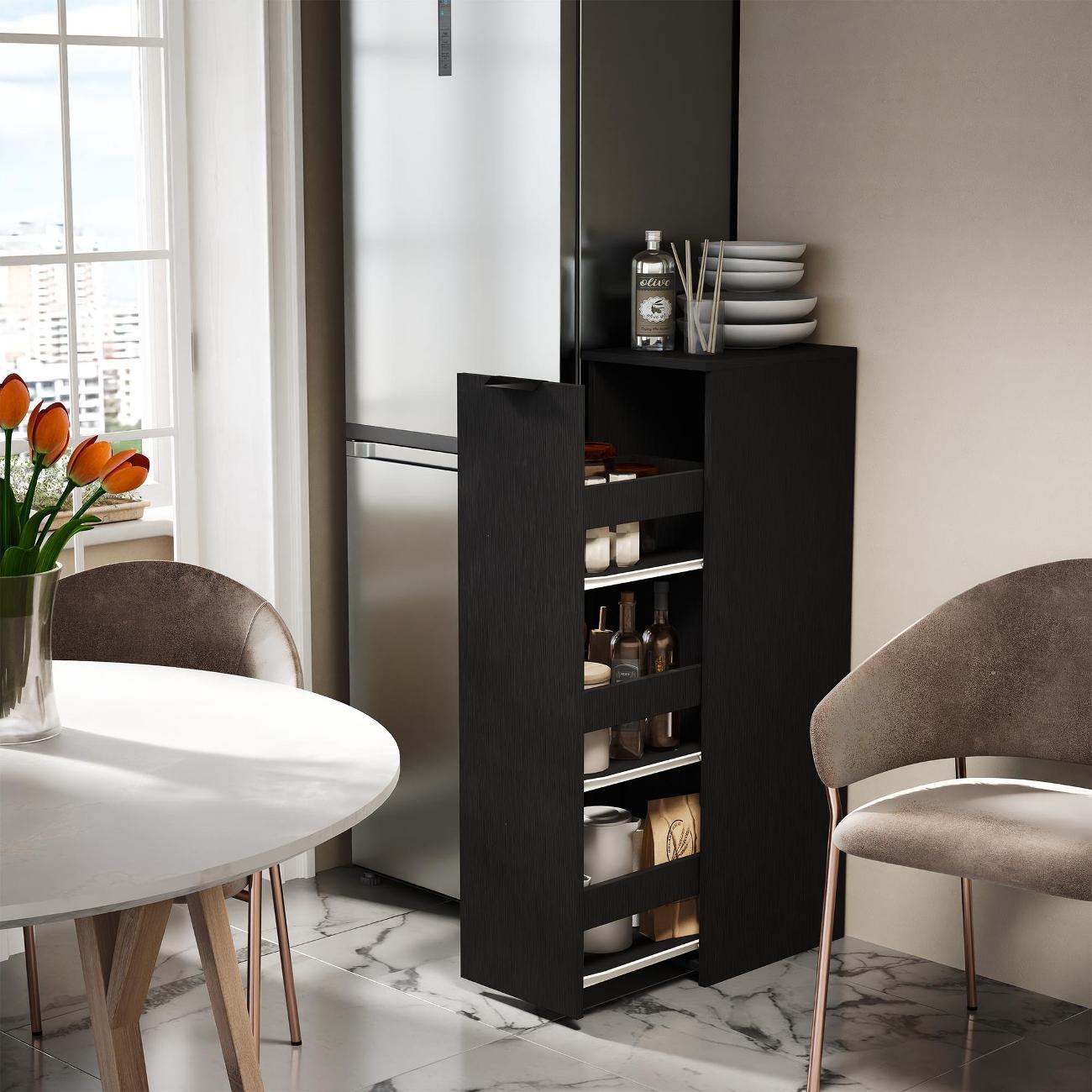 Тумба MFMaster Витто-187 чёрный