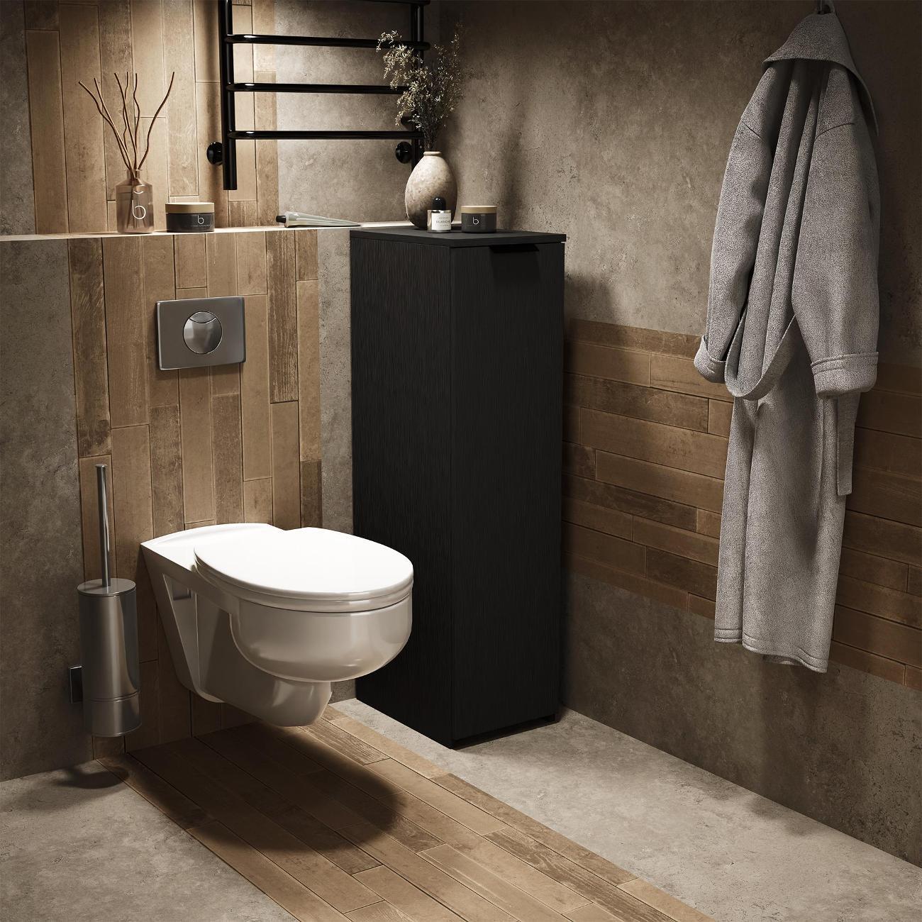 Тумба MFMaster Витто-187 чёрный