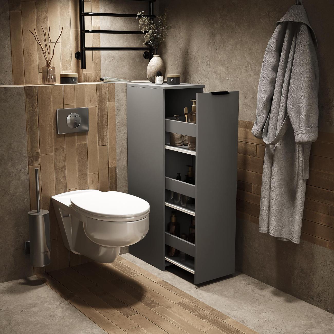 Тумба MFMaster Витто-187 оникс