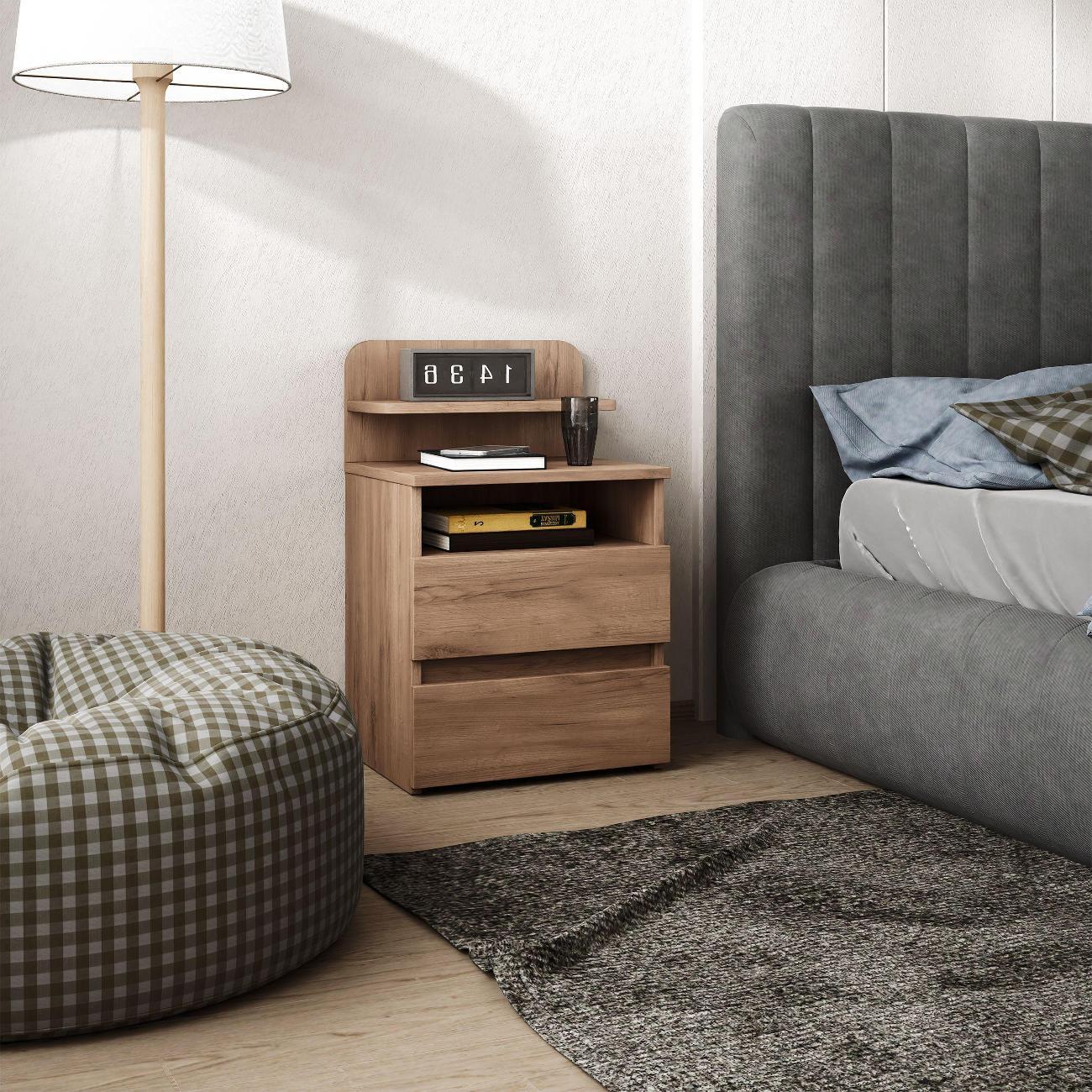 Тумба MFMaster Витто-107 дуб крафт табак