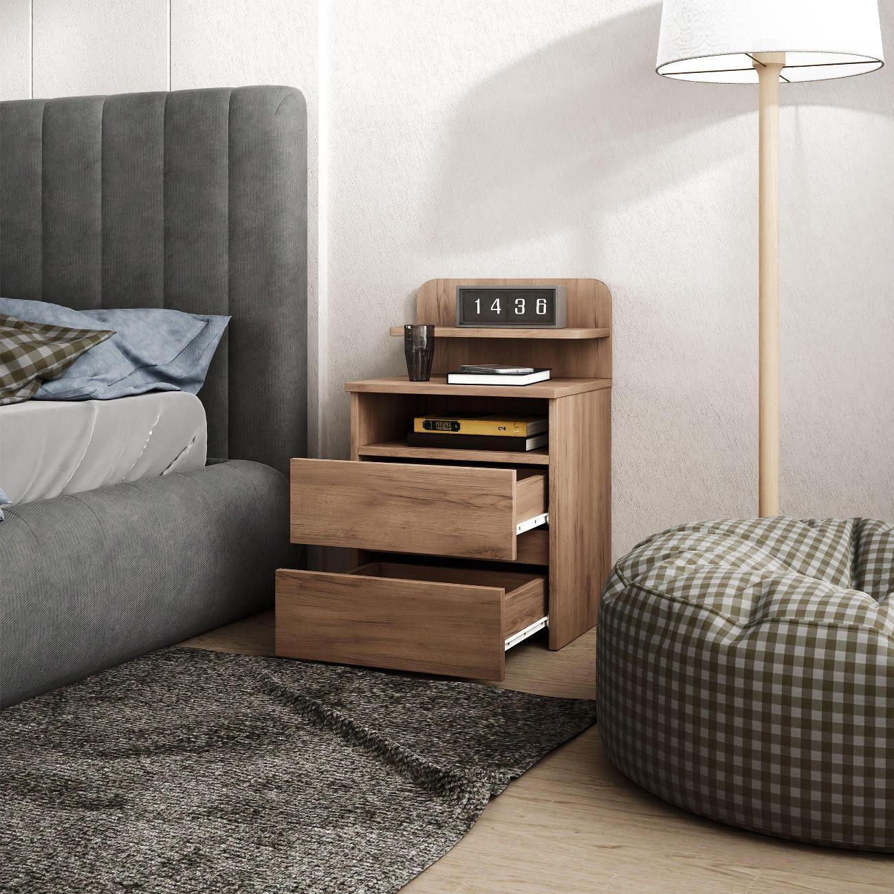 Тумба MFMaster Витто-107 дуб крафт табак