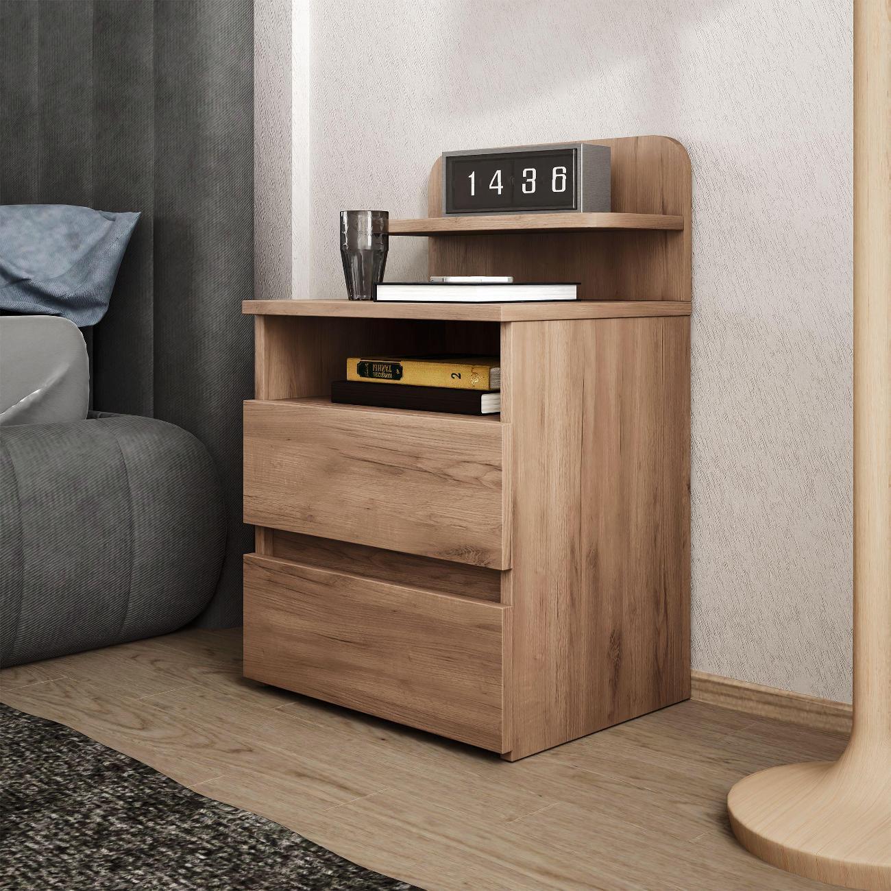 Тумба MFMaster Витто-107 дуб крафт табак