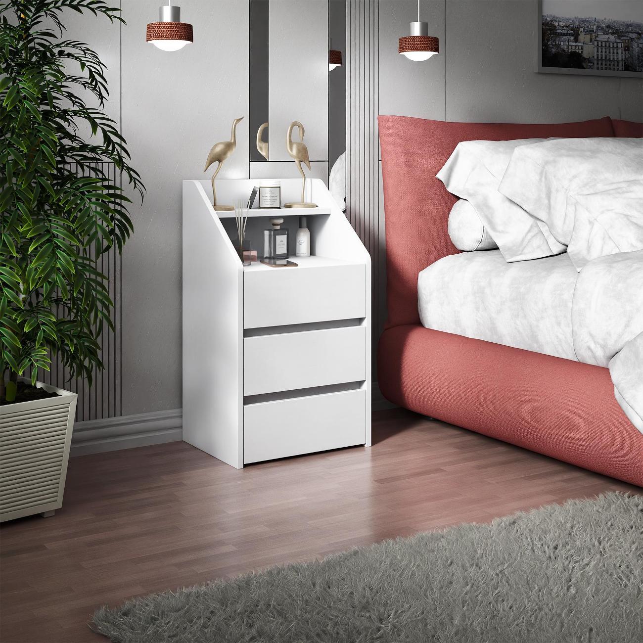 Тумба MFMaster Витто-166 белый