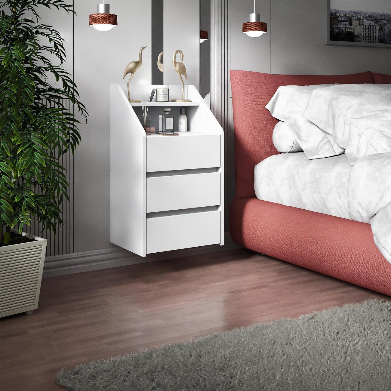 Тумба MFMaster Витто-166 белый