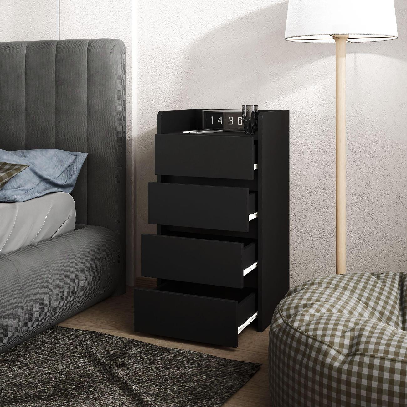 Тумба MFMaster Витто-155 черный