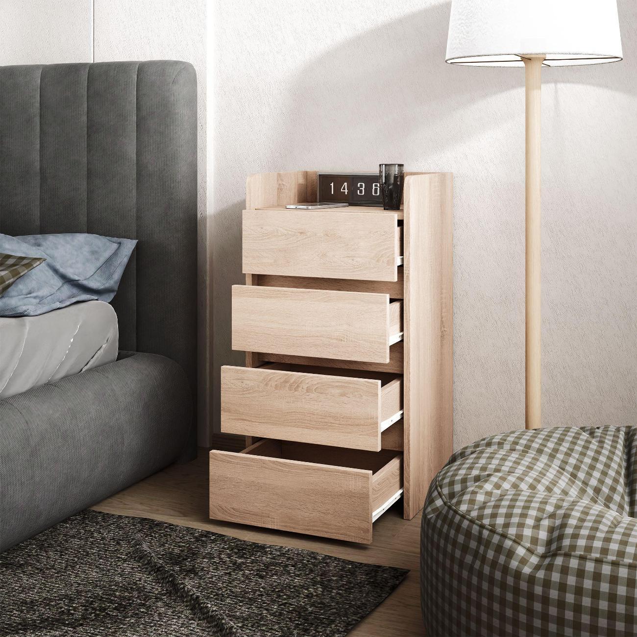 Тумба MFMaster Витто-155 дуб сонома