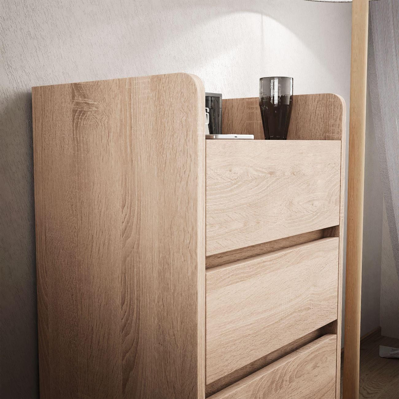 Тумба MFMaster Витто-155 дуб сонома