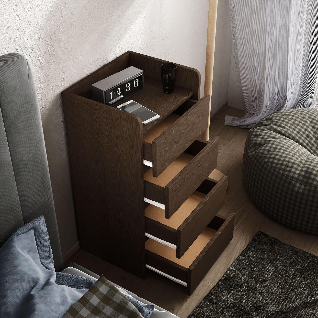 Тумба MFMaster Витто-155 венге