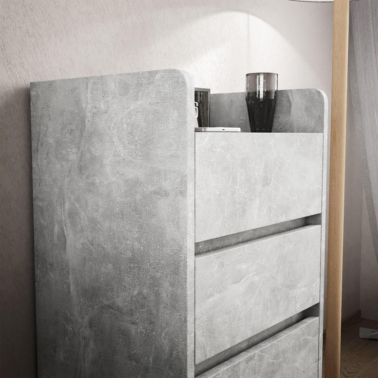 Тумба MFMaster Витто-155 бетон