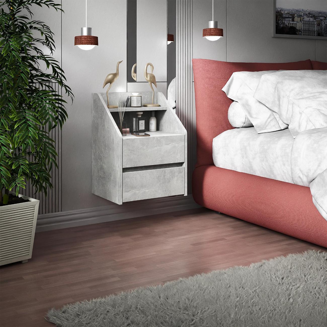 Тумба MFMaster Витто-164 бетон