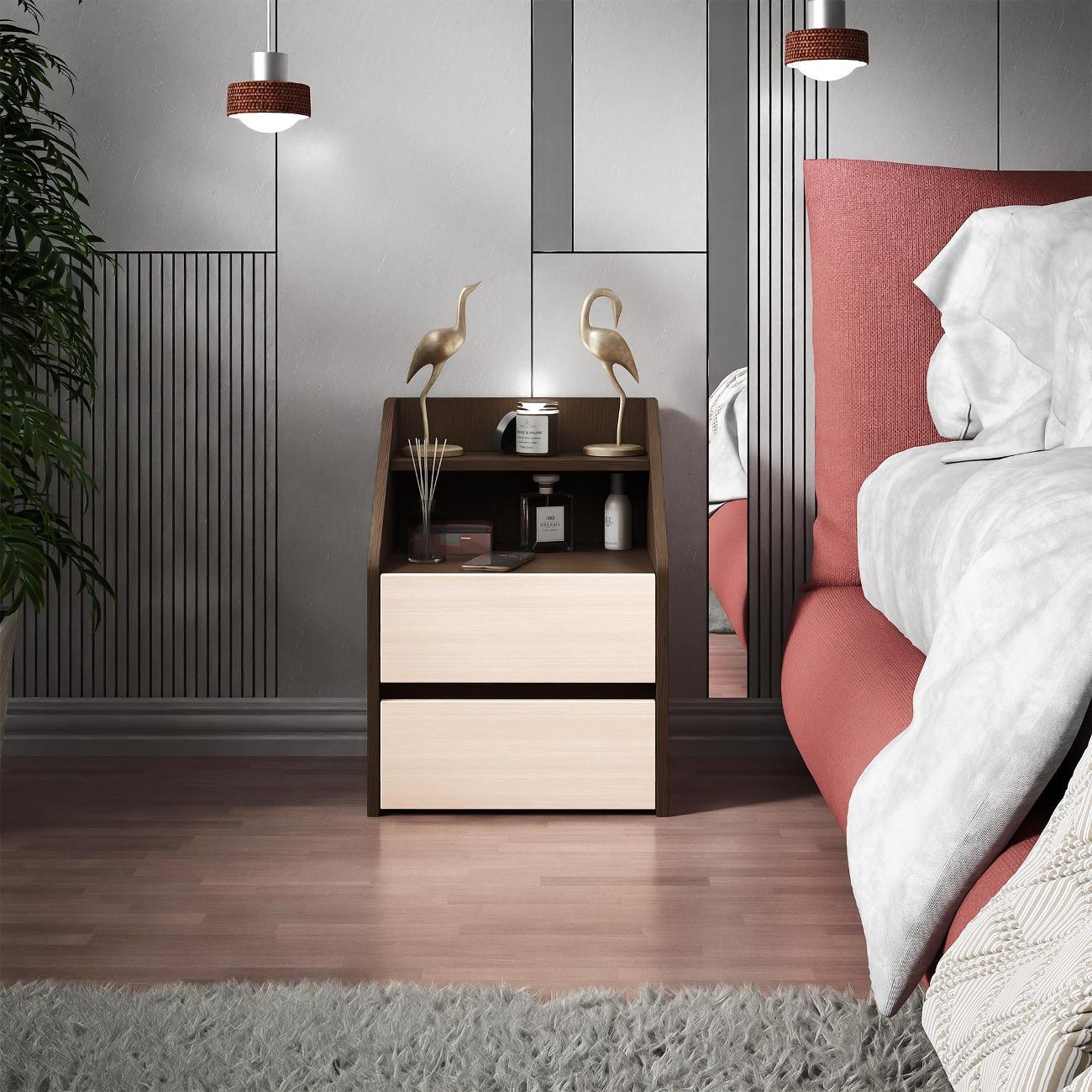 Тумба MFMaster Витто-164 венге-дуб молочный