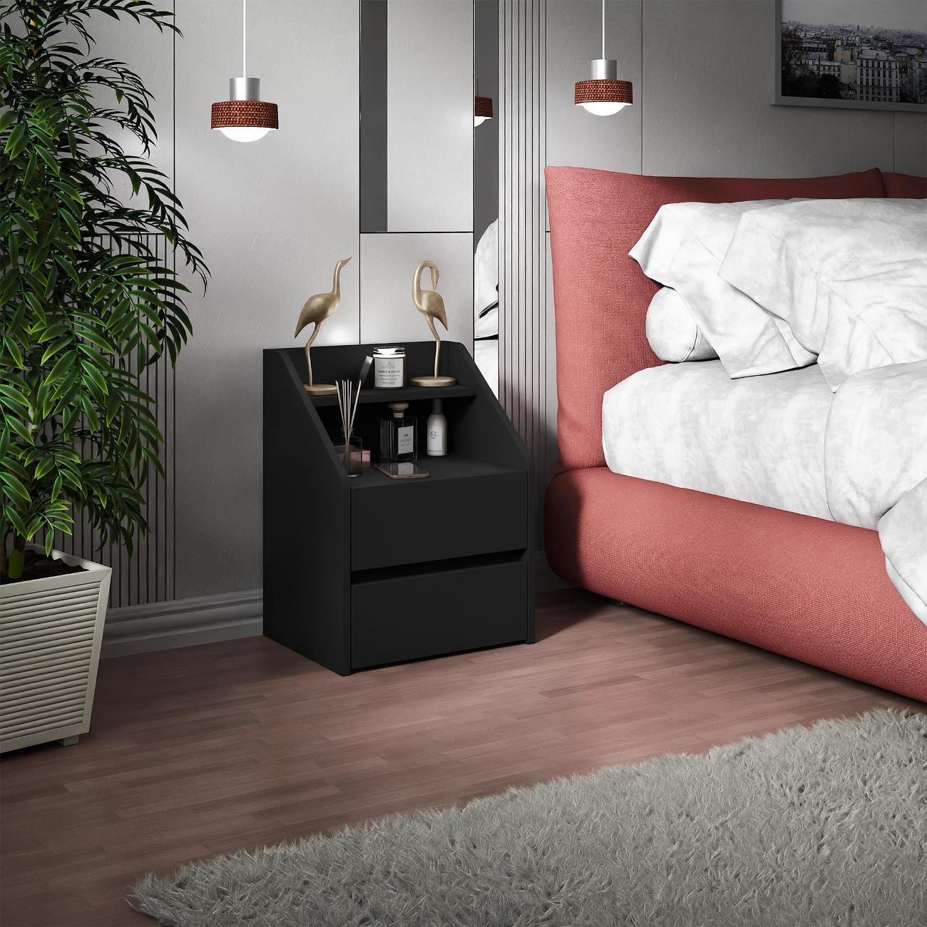 Тумба MFMaster Витто-164 черный