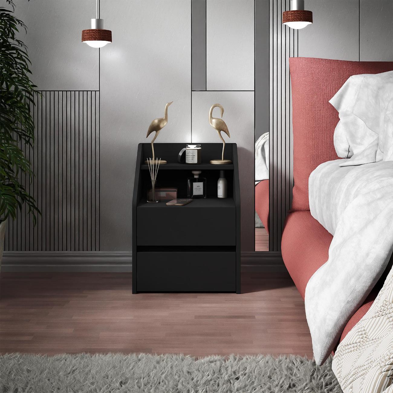 Тумба MFMaster Витто-164 черный