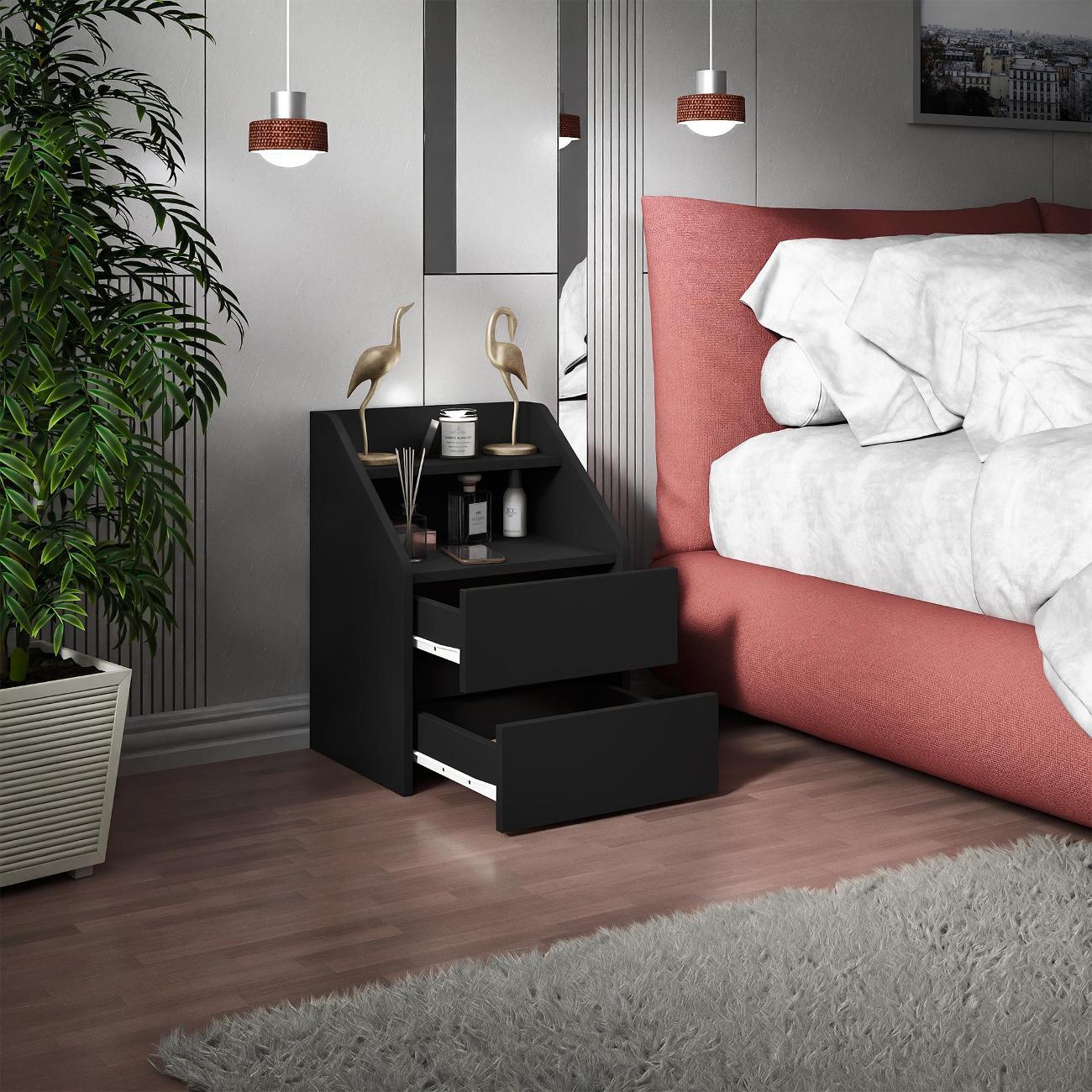 Тумба MFMaster Витто-164 черный