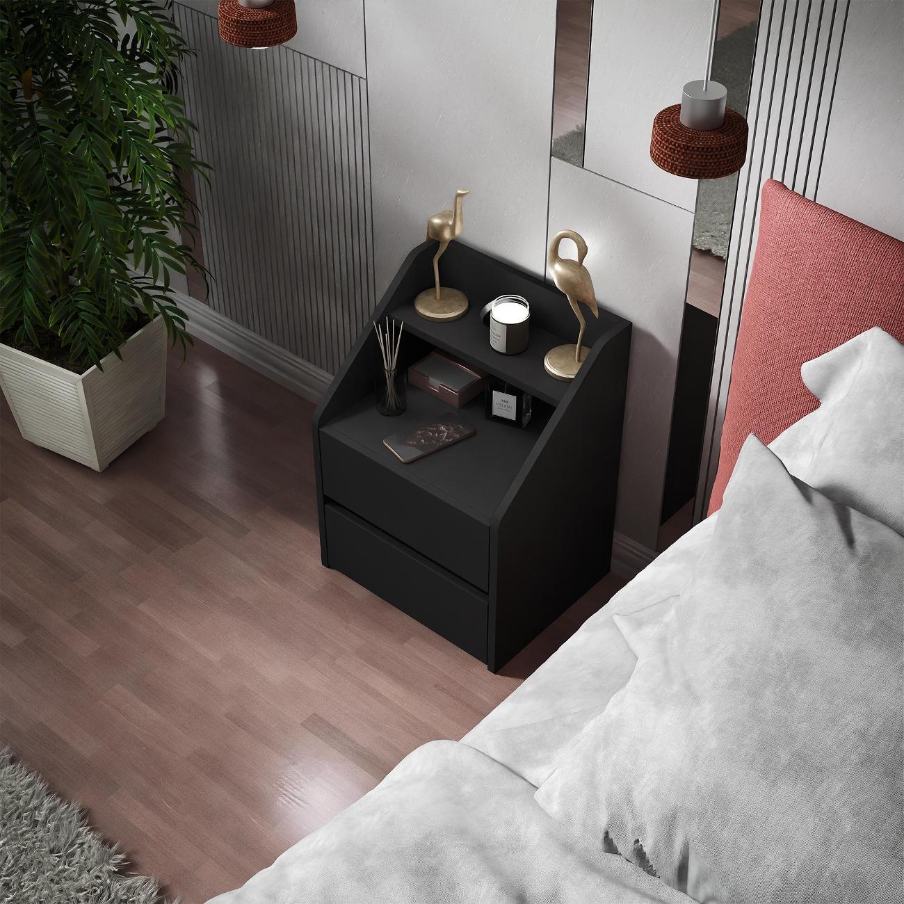 Тумба MFMaster Витто-164 черный