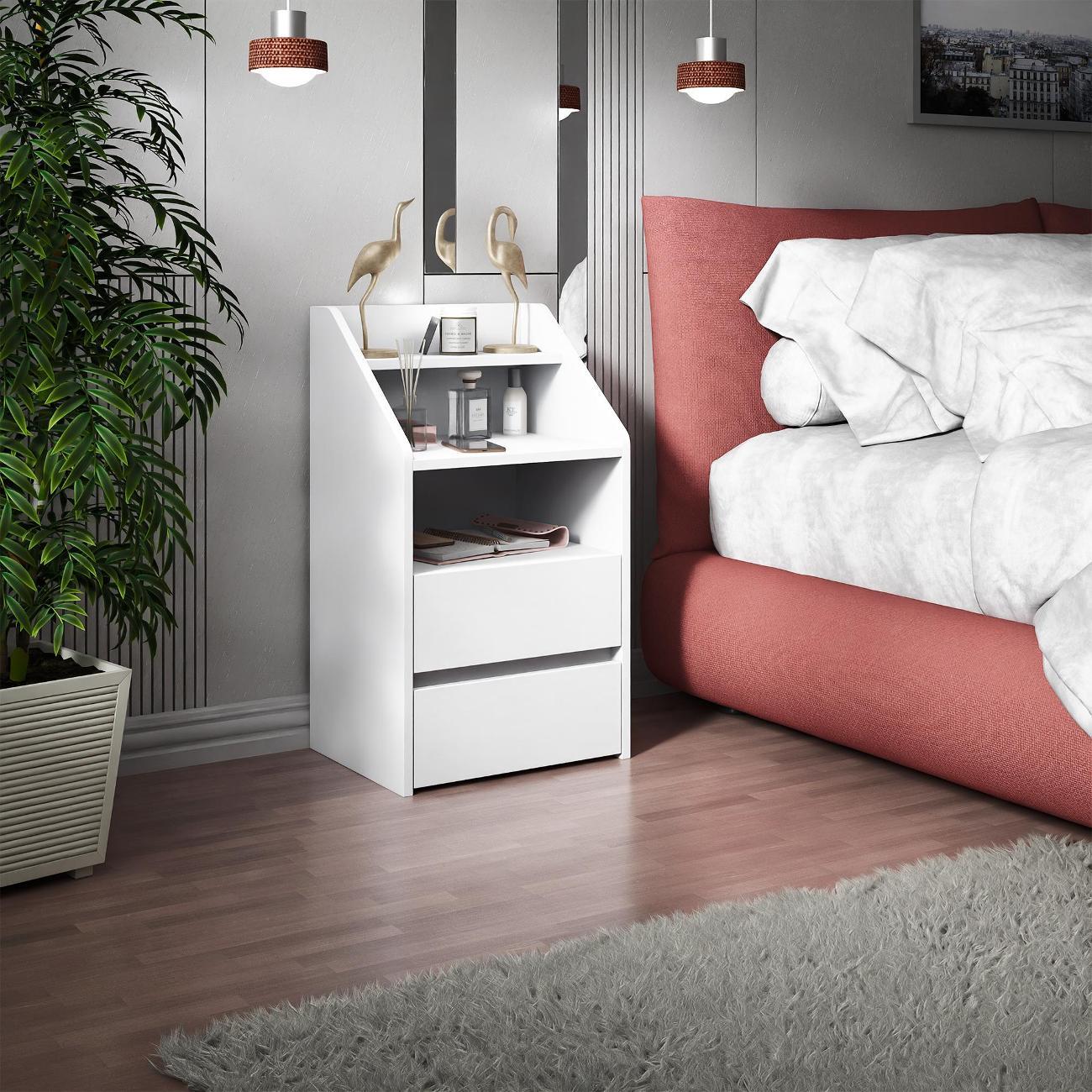 Тумба MFMaster Витто-165 белый