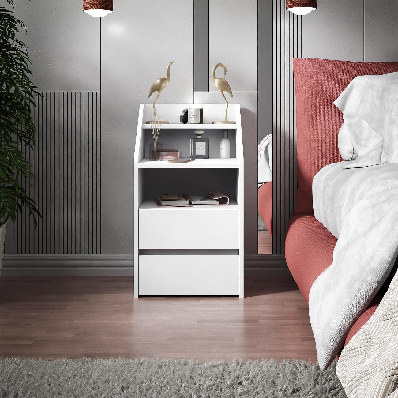 Тумба MFMaster Витто-165 белый