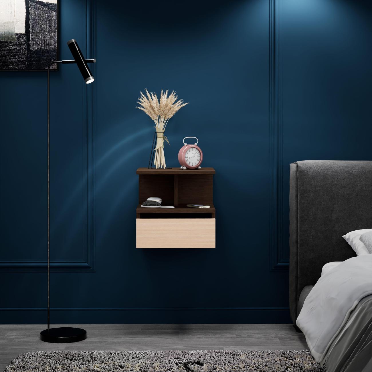 Тумба MFMaster Витто-99 венге-дуб молочный