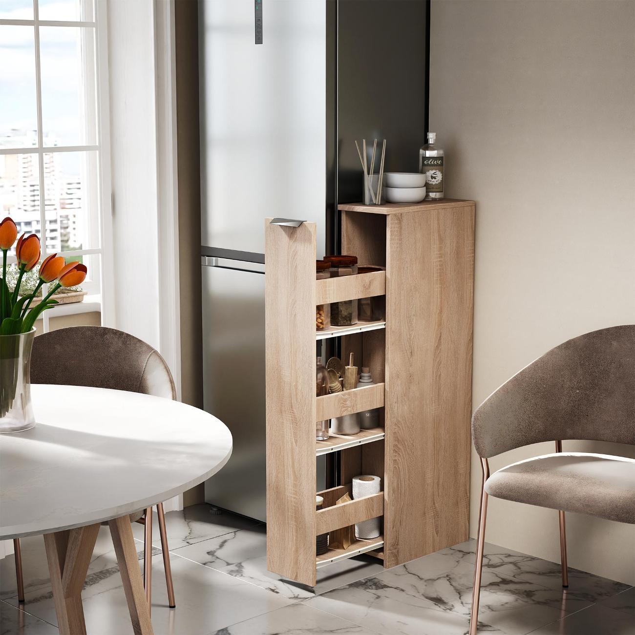 Тумба MFMaster Витто-159 дуб сонома