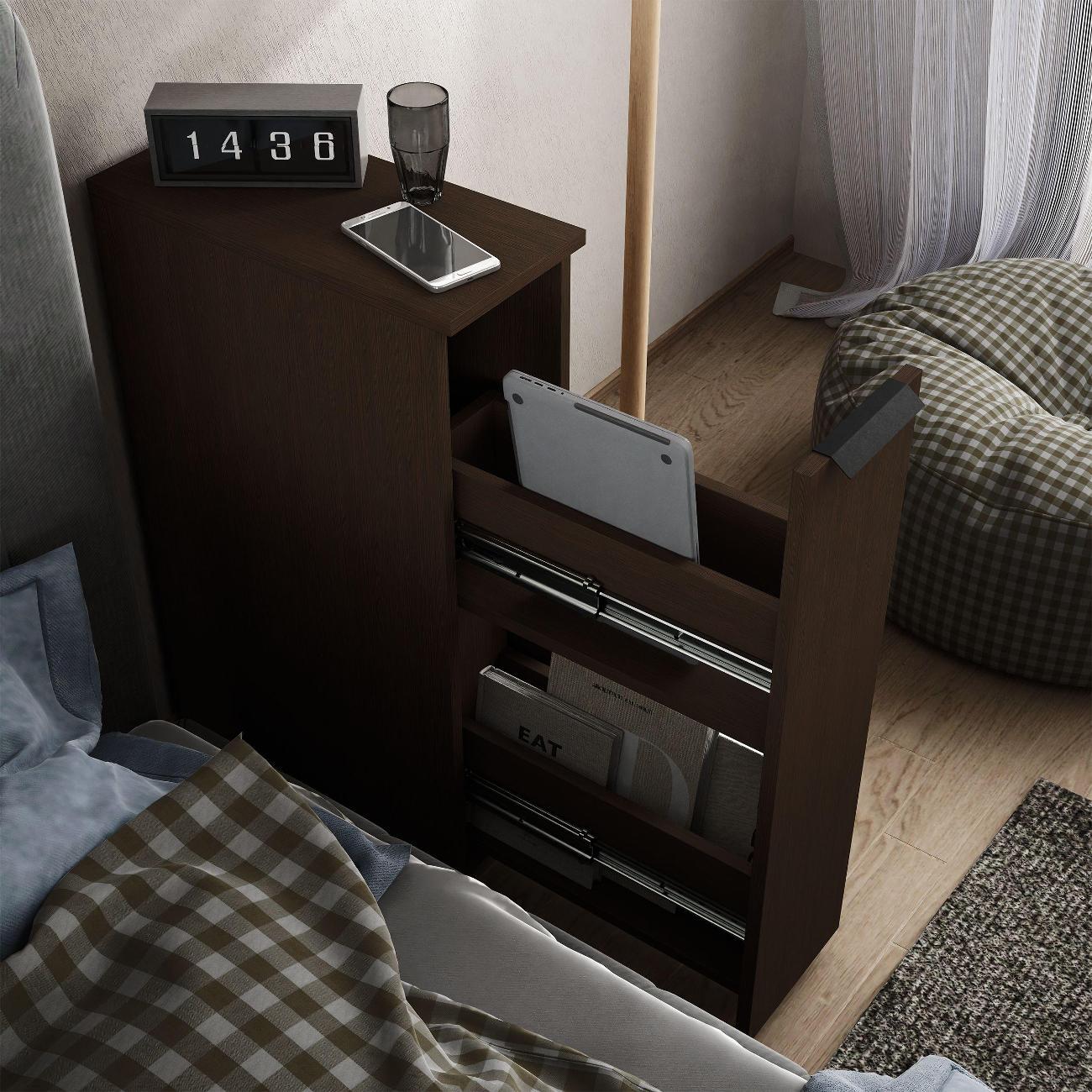 Тумба MFMaster Витто-83 венге