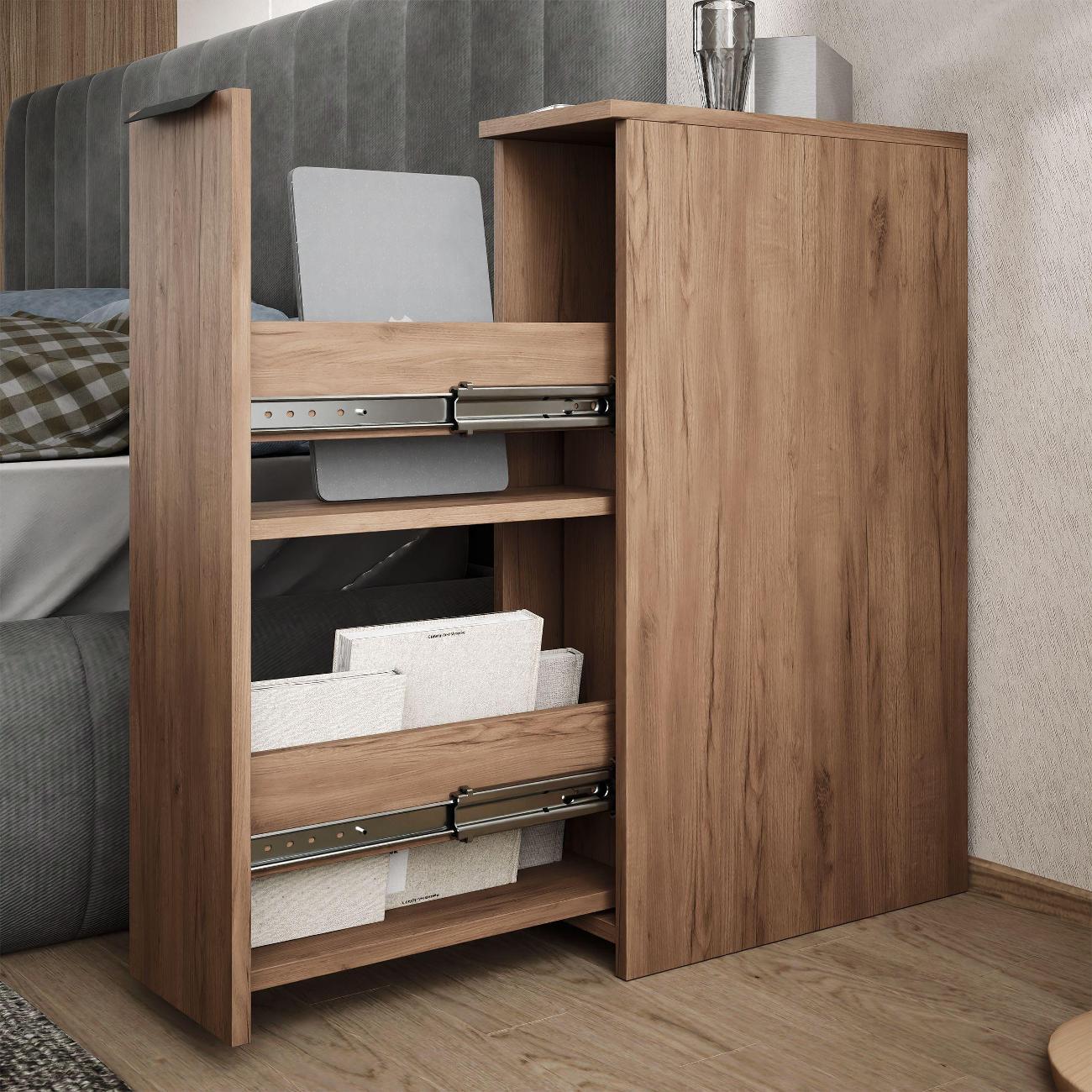 Тумба MFMaster Витто-83 дуб крафт табак