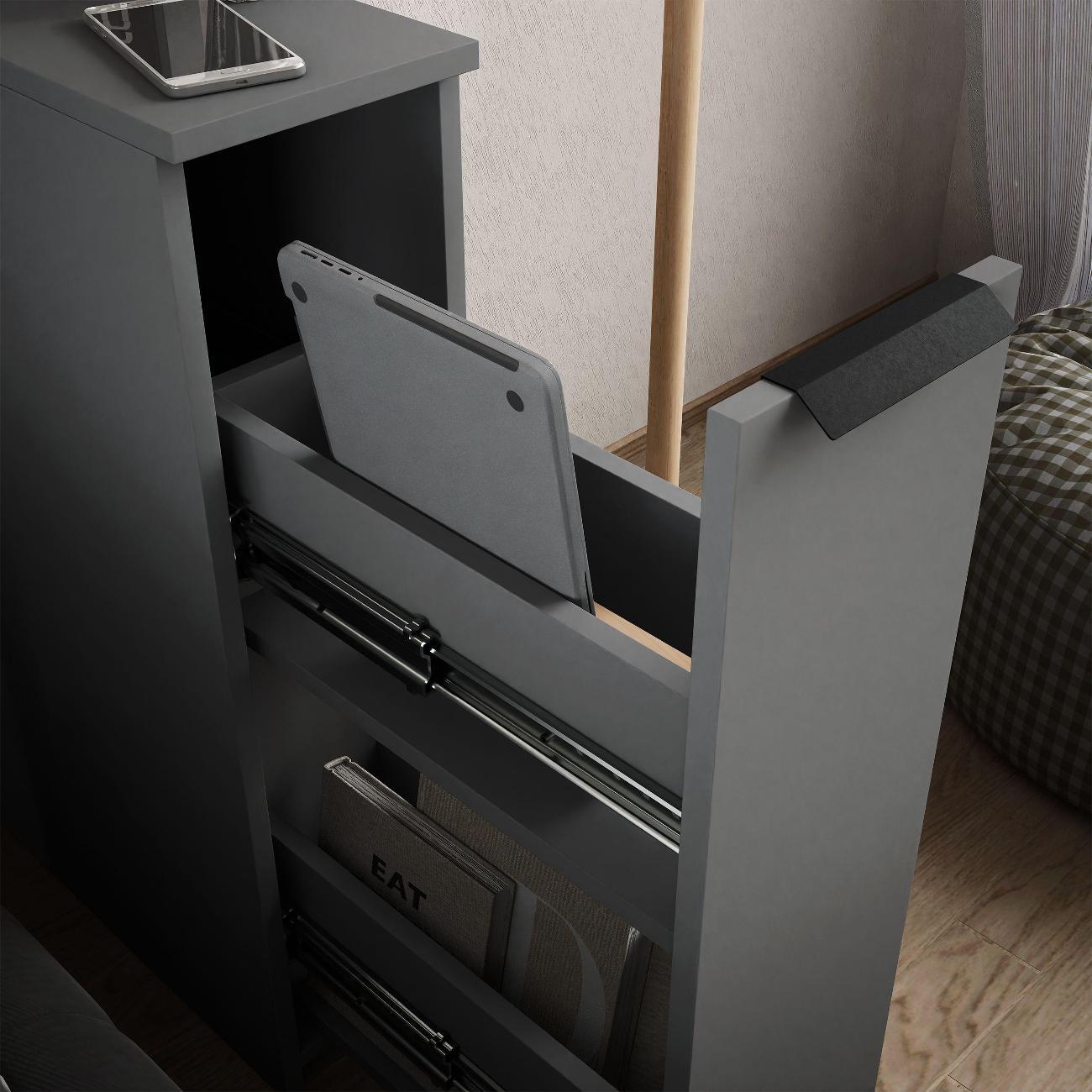 Тумба MFMaster Витто-83 оникс