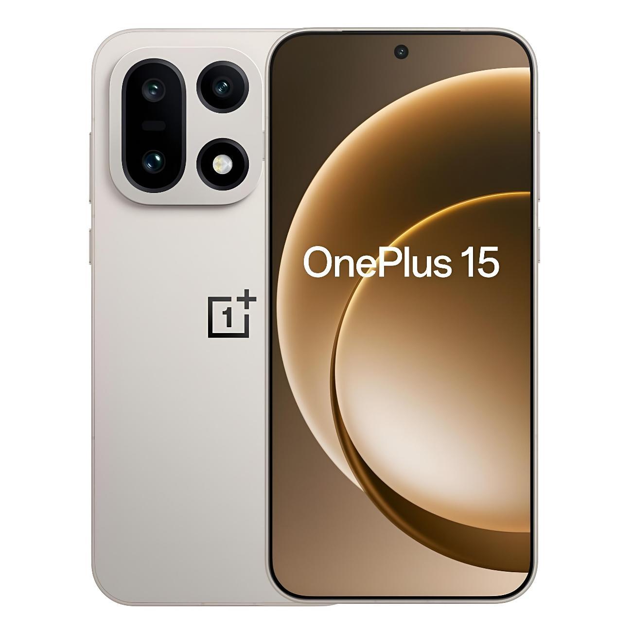 Смартфон OnePlus 15 12/256GB Sand Storm золотой