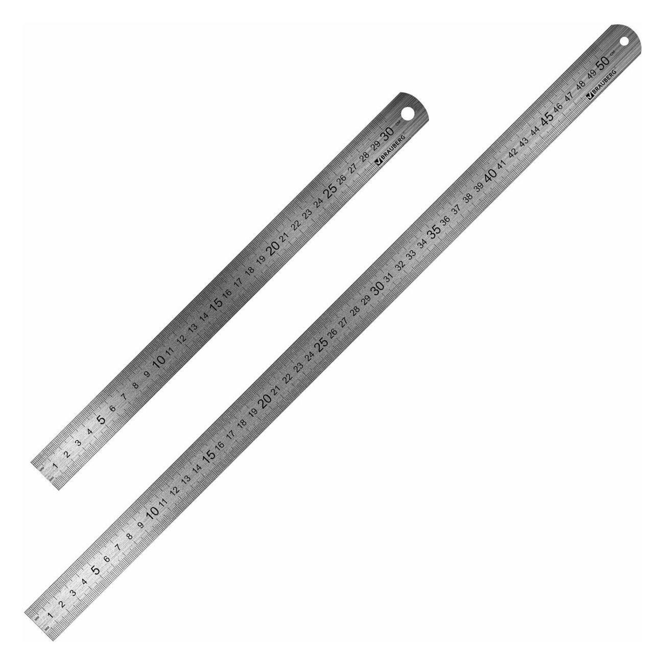 Линейка для черчения Brauberg 210812