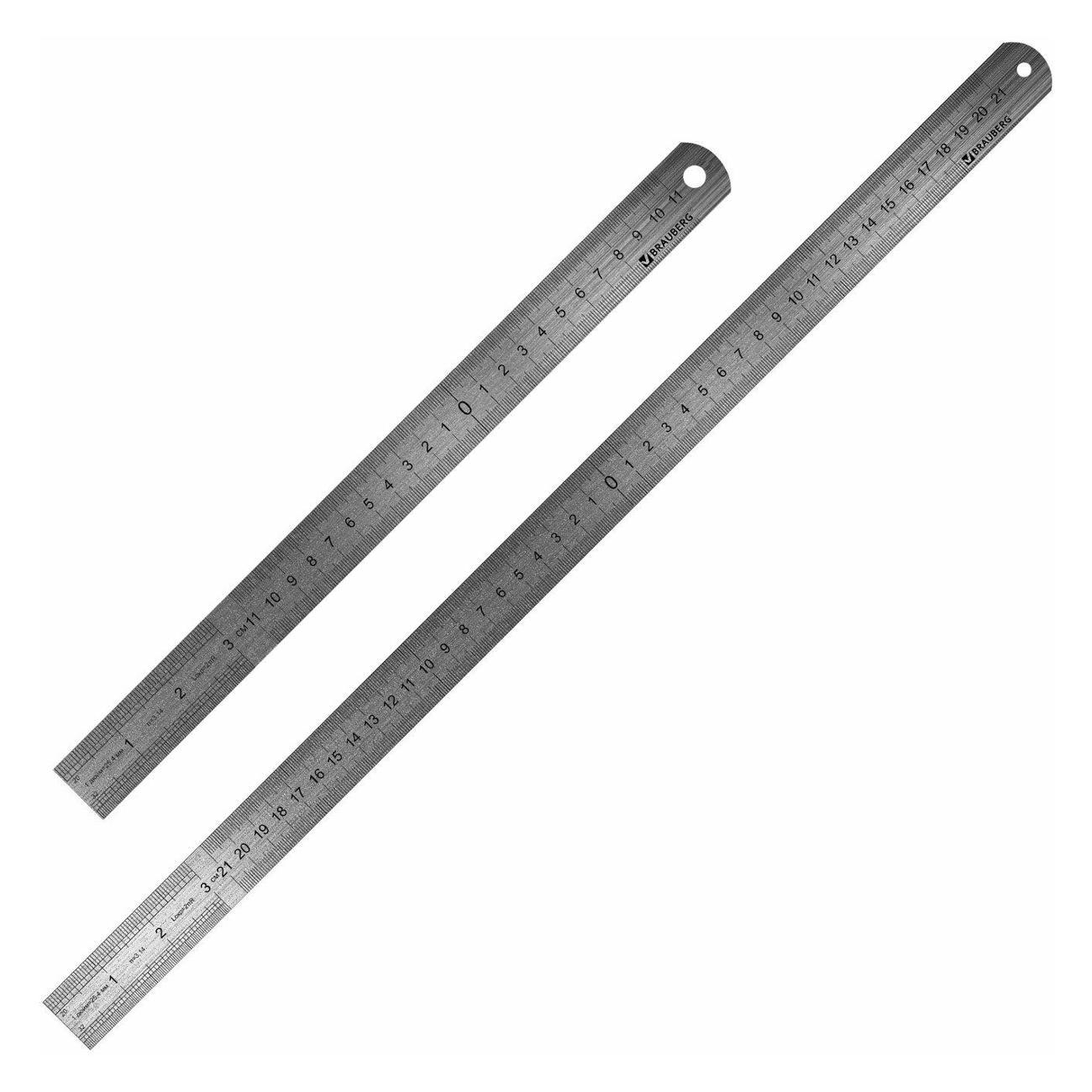 Линейка для черчения Brauberg 210812