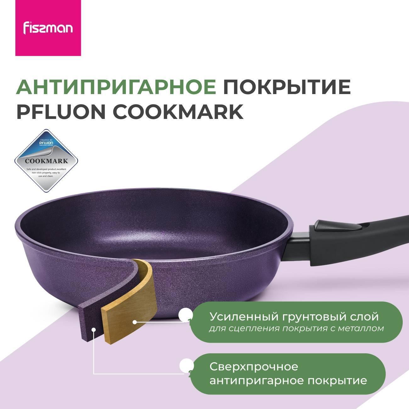 Набор посуды для приготовления FISSMAN 6 пр. RUBY (алюминий)