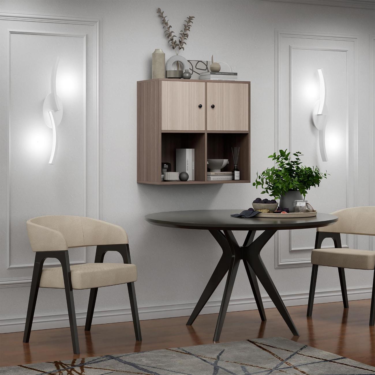 Стеллаж офисный MFMaster Уно-791 дуб молочный