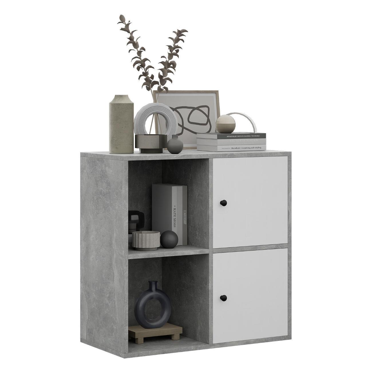 Стеллаж офисный MFMaster Файн-125 черный