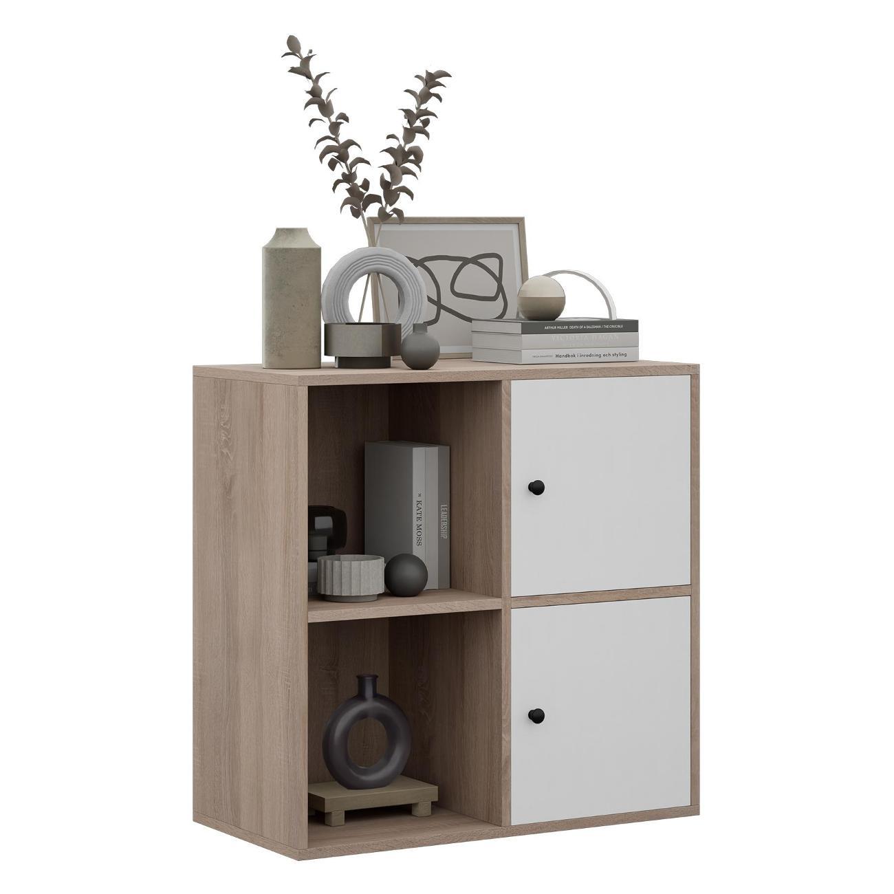 Стеллаж офисный MFMaster Файн-125 венге