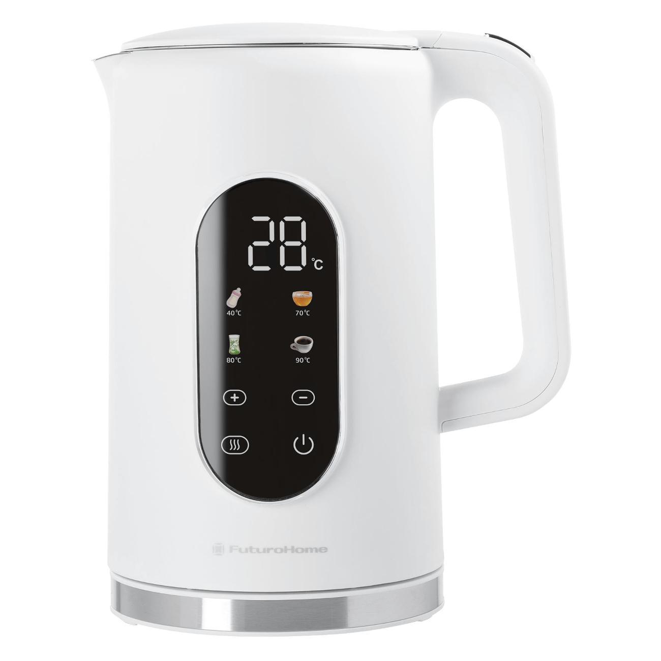 Электрочайник FuturoHome MTR KP-600B, белый
