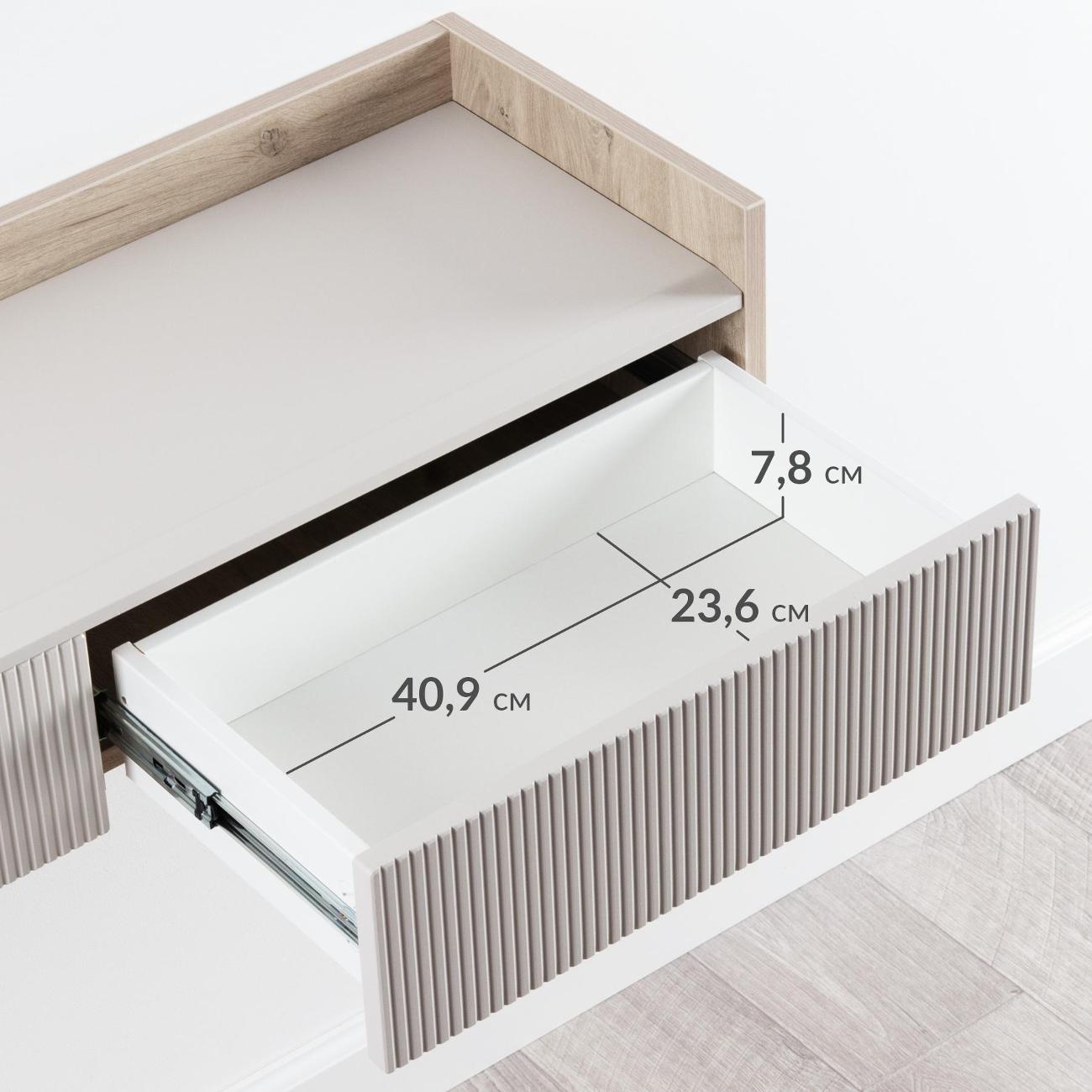 Столик туалетный Logium Наоми Стол консольный Е02374