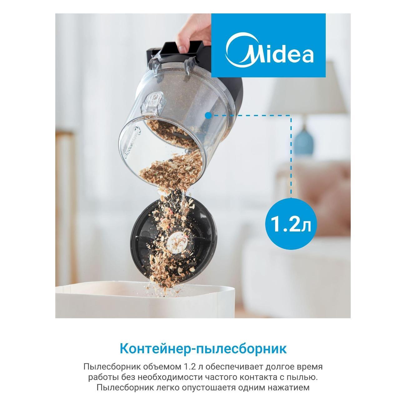 Пылесос напольный Midea VCS35B180KH