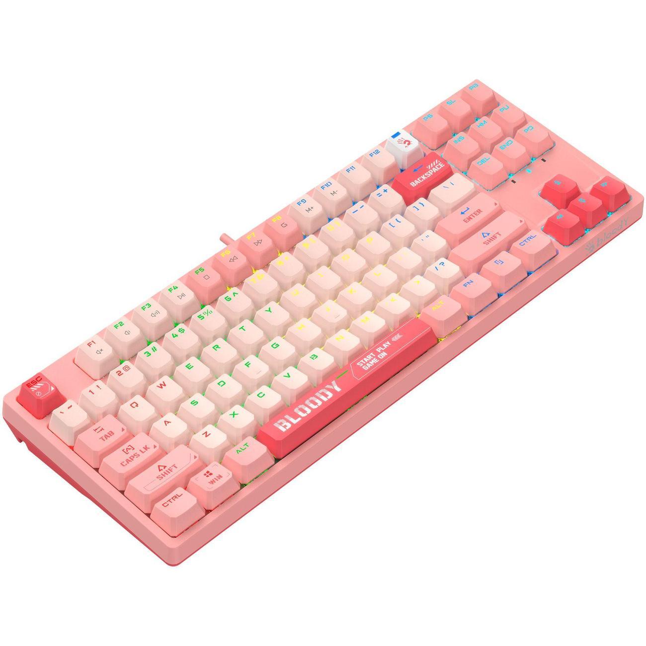 Игровая клавиатура A4Tech S87 USB&nbsp; ENERGY PINK