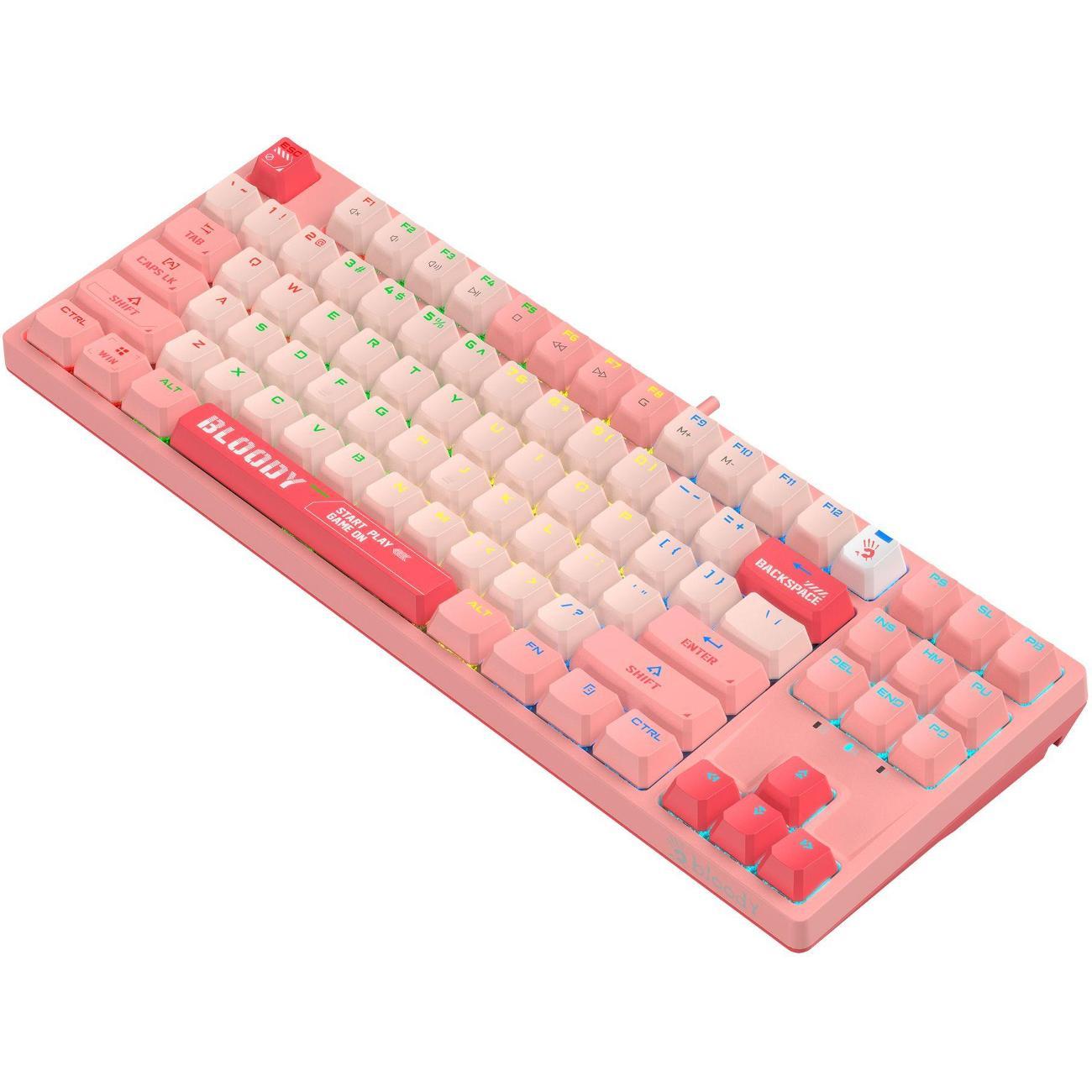 Игровая клавиатура A4Tech S87 USB&nbsp; ENERGY PINK