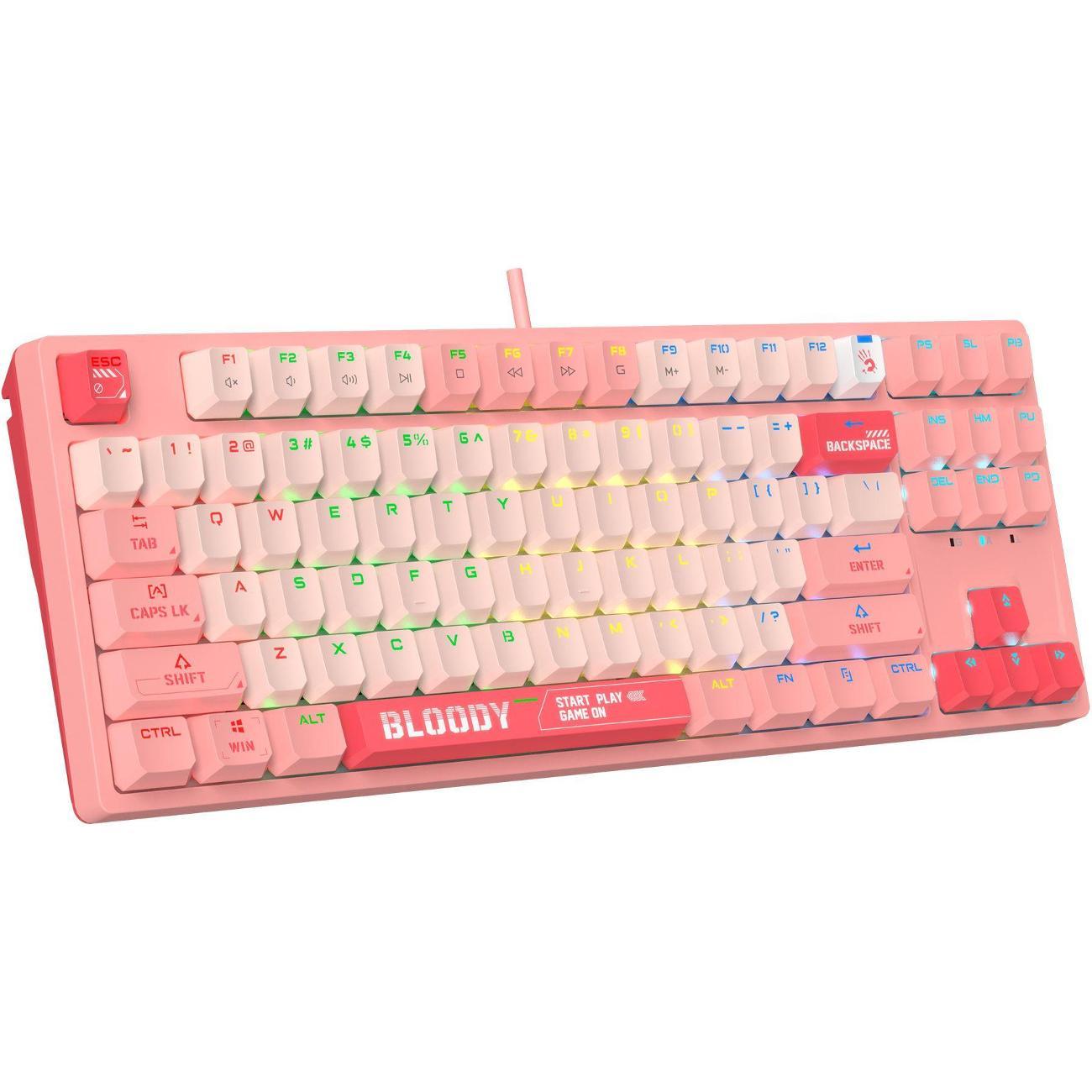 Игровая клавиатура A4Tech S87 USB&nbsp; ENERGY PINK