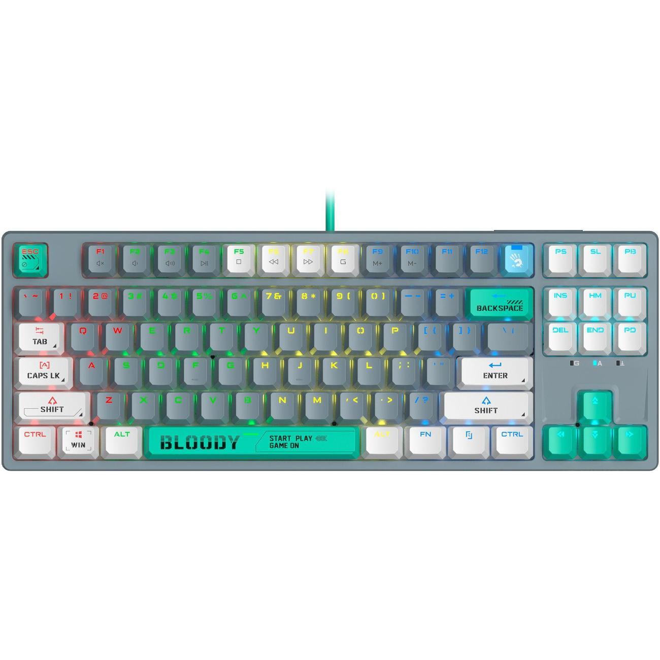 Игровая клавиатура A4Tech S87 USB ENERGY ASH фото