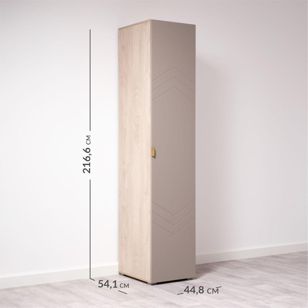 Шкаф распашной Logium Венеция Шкаф-пенал Е31844