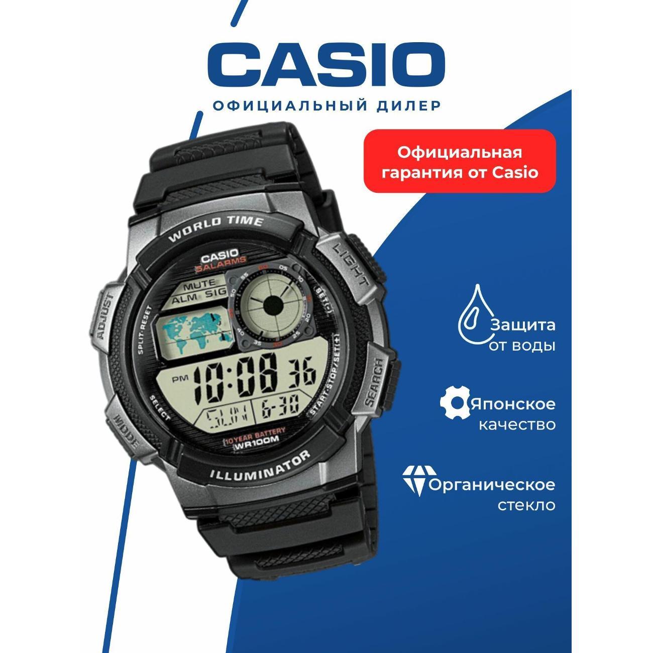 Часы наручные Casio AE-1000W-1B