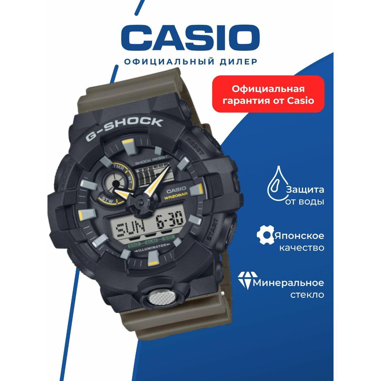 Часы наручные Casio GA-710TU-1A3